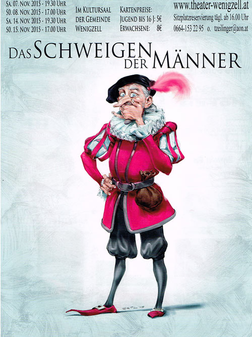 Das Schweigen der Männer 2015_Plakat