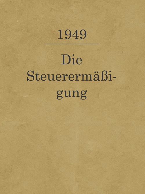 Die Steuerermäßigung_1949